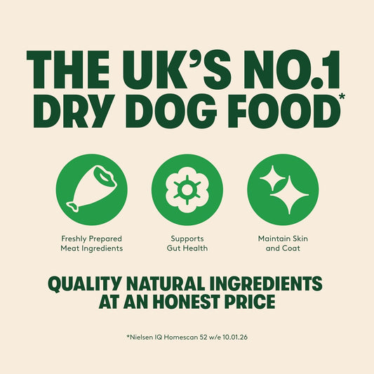Harringtons Complete Dry Adult Dog Food Lamb & Rice 18kg - Made with All Natural Ingredients (Packaging may vary)