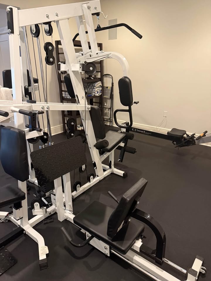 Pro-Series Multi-Station Home Gym – All-in-One Workout Machine with Weight Stack, Dip Station, Leg Press, and Pulley System for Full Body Strength Training