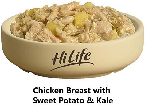 HiLife it's only natural Wet Dog Food - The Luxury Wholesome Hamper with Chicken Breast, Tuna, Salmon, Beef, Vegetables, Multipack of 36 Pouches x 100g