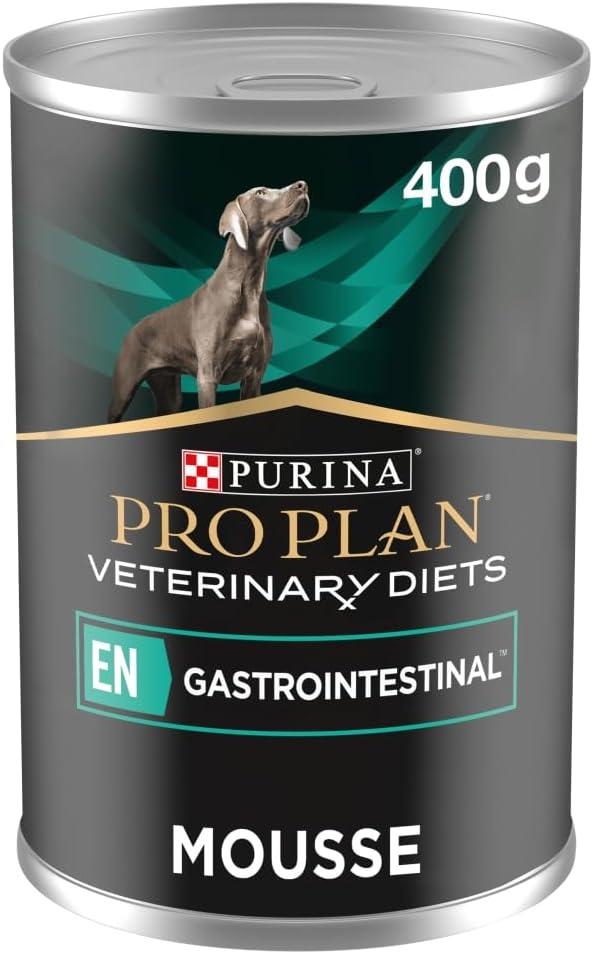 PRO PLAN VETERINARY DIETS EN Gastrointestinal Mousse Wet Dog Food 400g (Pack of 12)