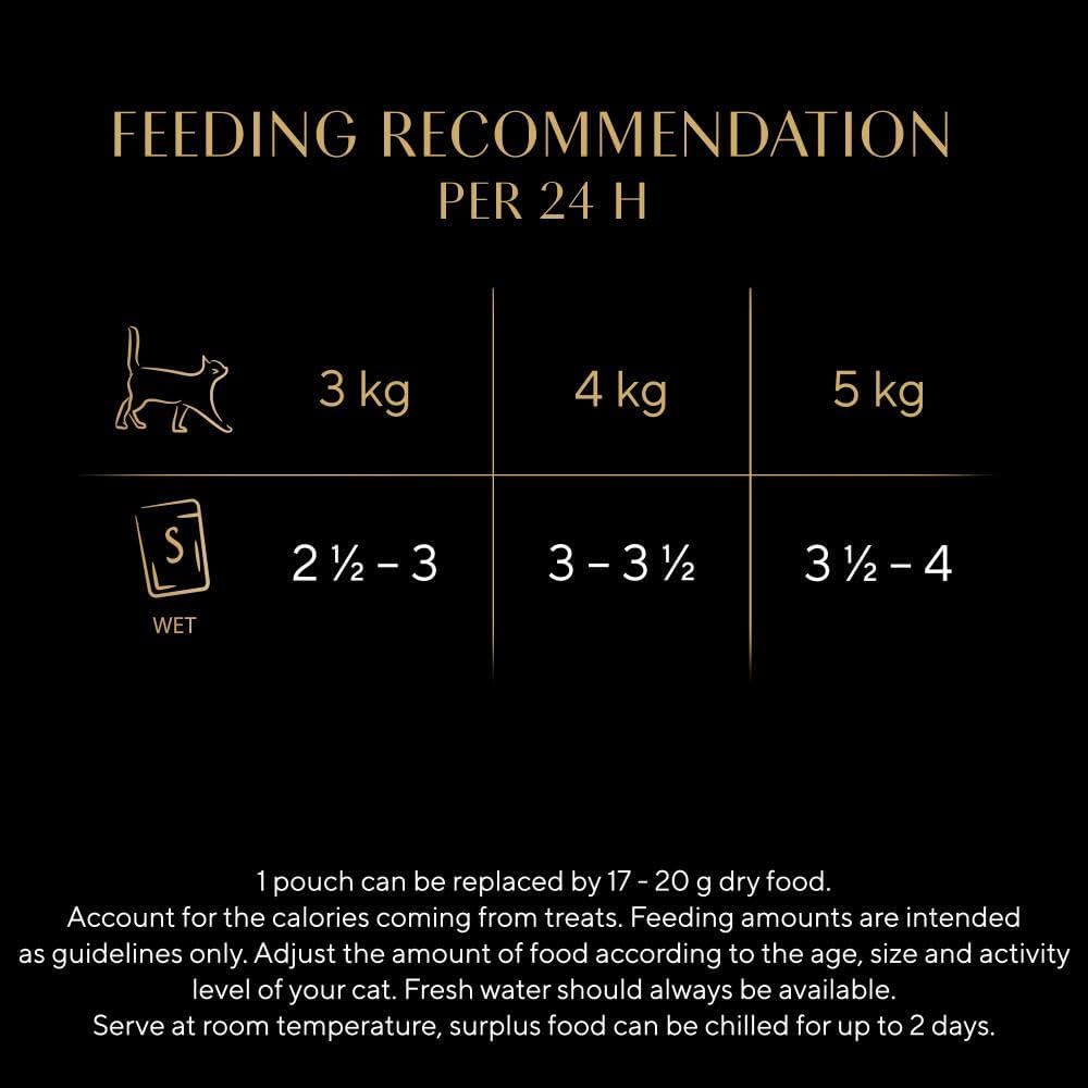 SHEBA - Adult Wet Cat Food Pouches - 72 x 85 g - Fish Collection - Bulk Cat Food Megapack - 72 Jelly Pouches