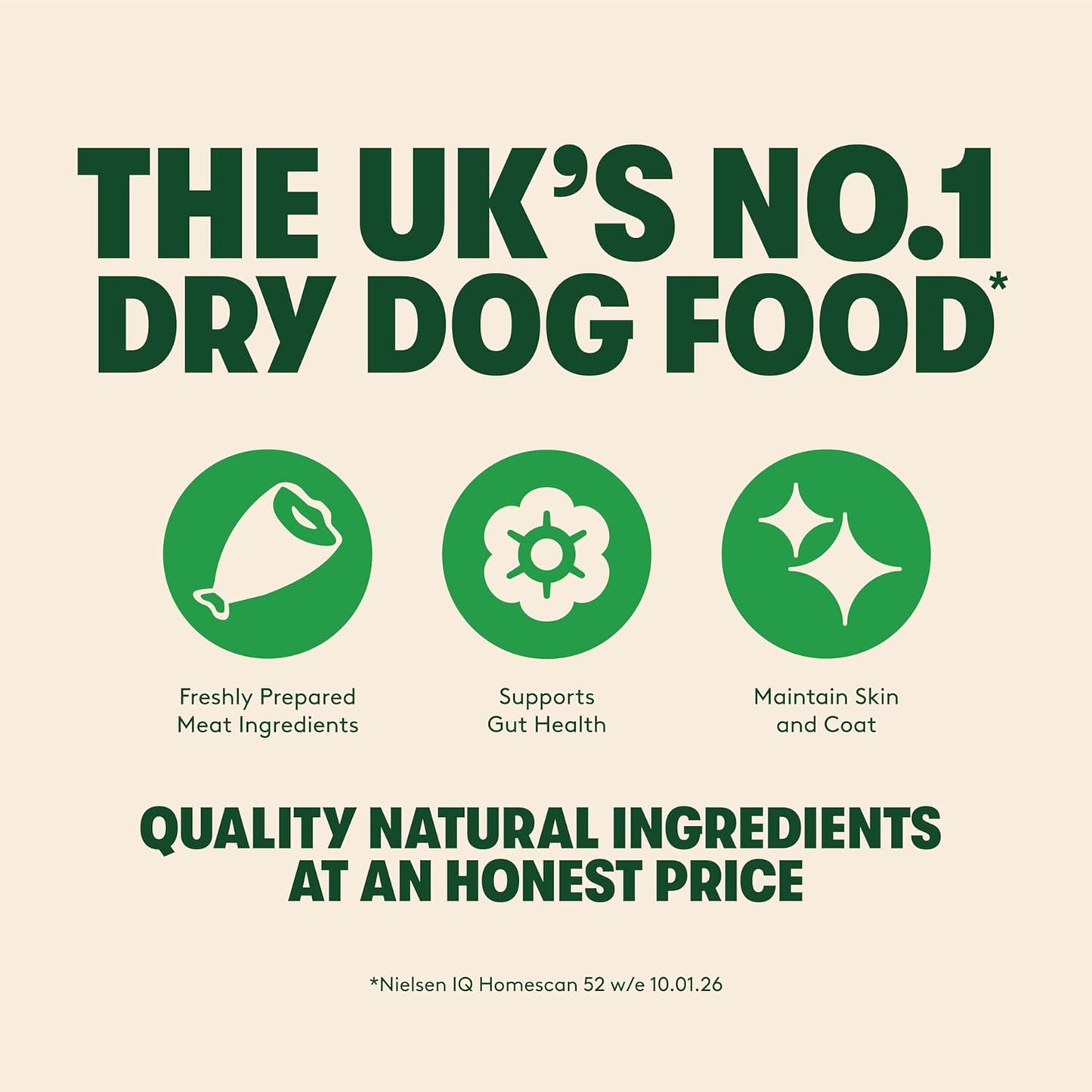 Harringtons Complete Dry Adult Dog Food Lamb & Rice 18kg - Made with All Natural Ingredients (Packaging may vary)