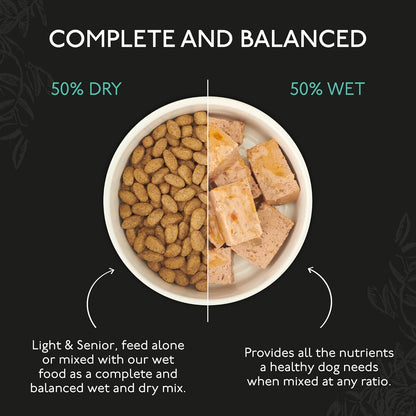 Skinner’s Field & Trial Light & Senior – Complete Dry Dog Food, Ideal for Older, Overweight or Less Active Dogs, 15kg