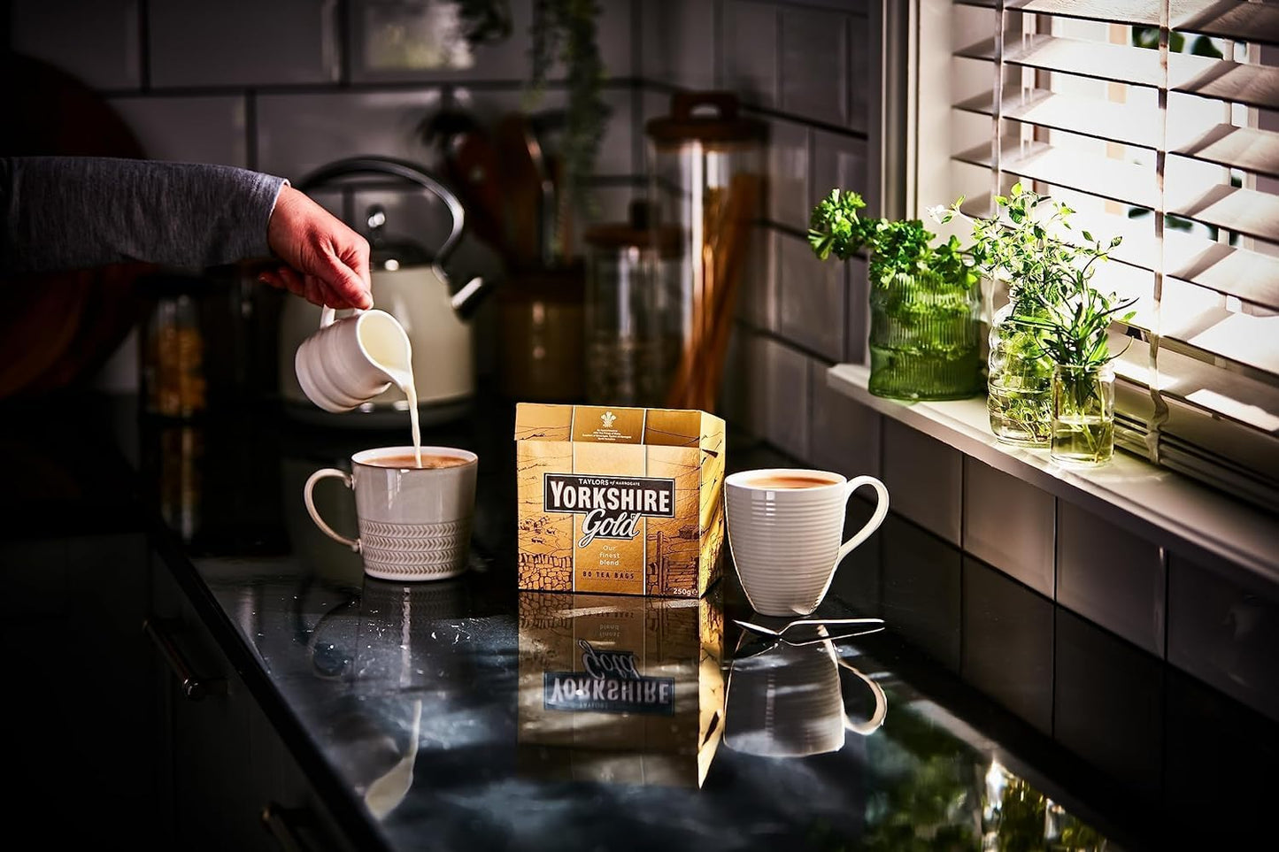 Yorkshire Tea Gold Tea, 80 Tea Bags (Pack of 5, total 400 Teabags)