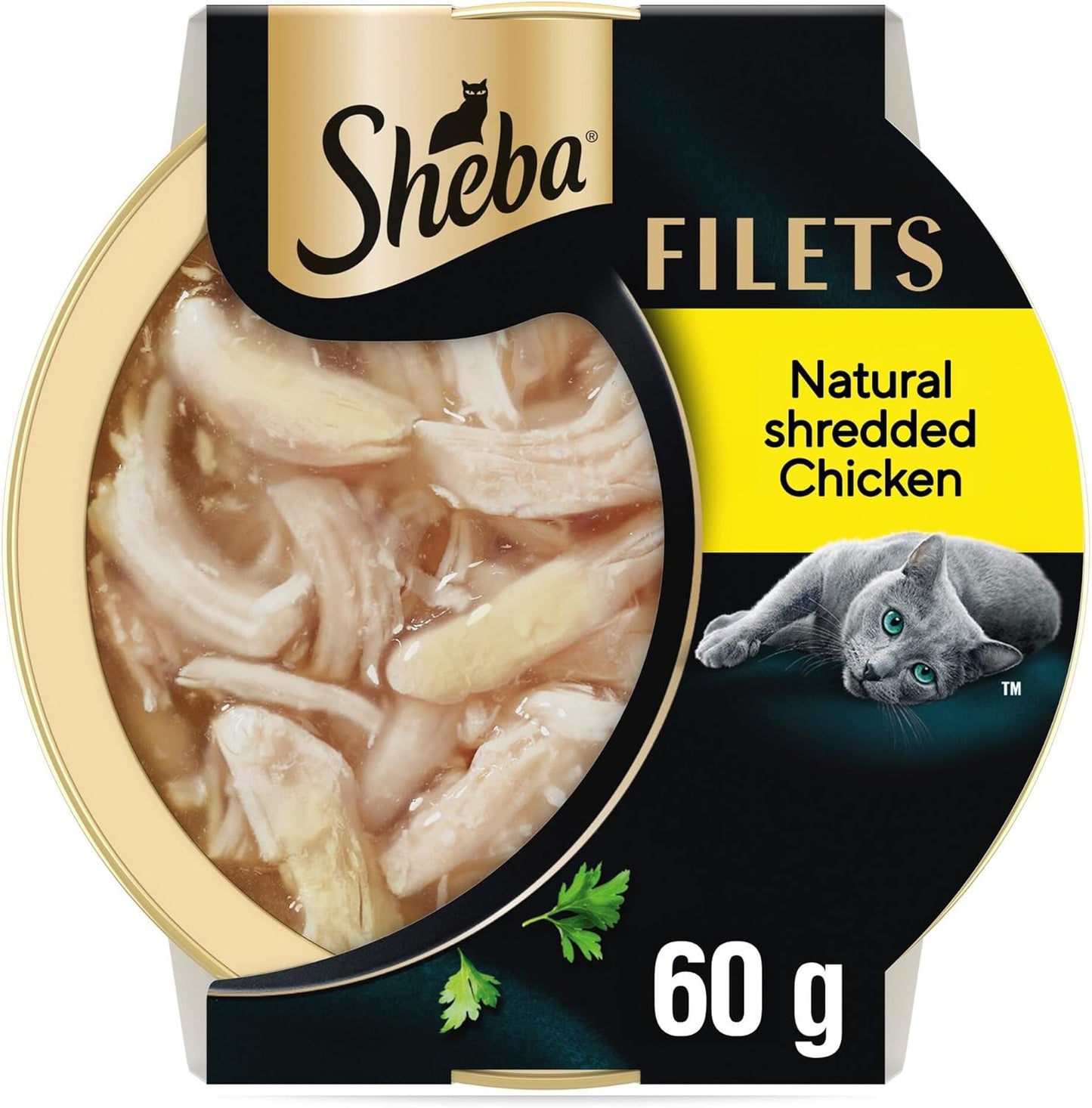 SHEBA Filets Adult Cat Food With Chicken in gravy 32x60g Tray