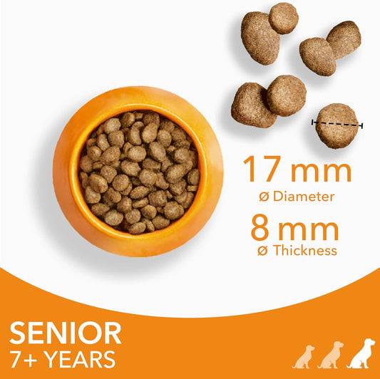 IAMS Senior Large Complete Dry Dog Food Chicken 12kg - With DentalCare System