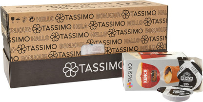 Tassimo Kenco Colombian Coffee Pods X16 (Pack of 5, Total 80 Drinks)