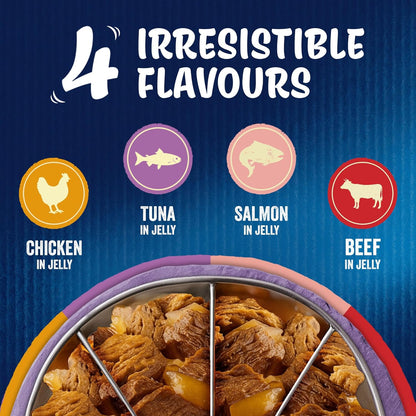 FELIX As Good As it Looks Kitten Mixed Selection in Jelly Wet Cat Food 40x85g