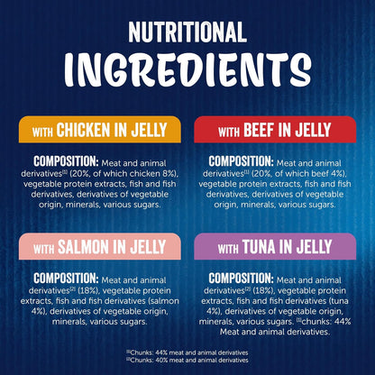 FELIX As Good As it Looks Kitten Mixed Selection in Jelly Wet Cat Food 40x85g