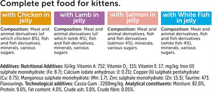 FELIX Original Kitten Mixed Selection in Jelly Wet Cat Food 40x85g