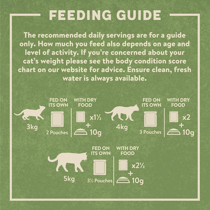 Harringtons Complete Wet Pouch Grain Free Hypoallergenic Adult Cat Food Mixed in Jelly Pack 40x85g
