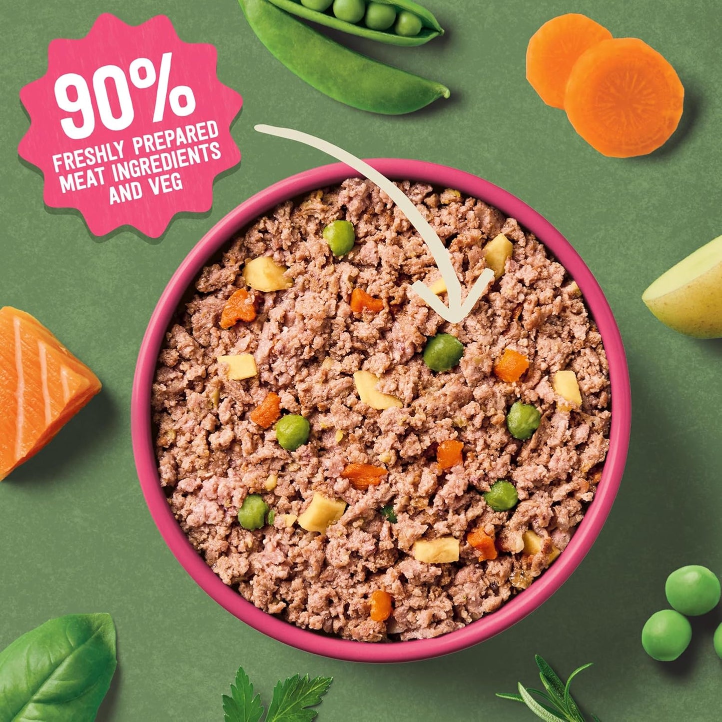 Harringtons Complete Wet Tray Grain Free Hypoallergenic Adult Dog Food Variety Bumper Pack 16x400g