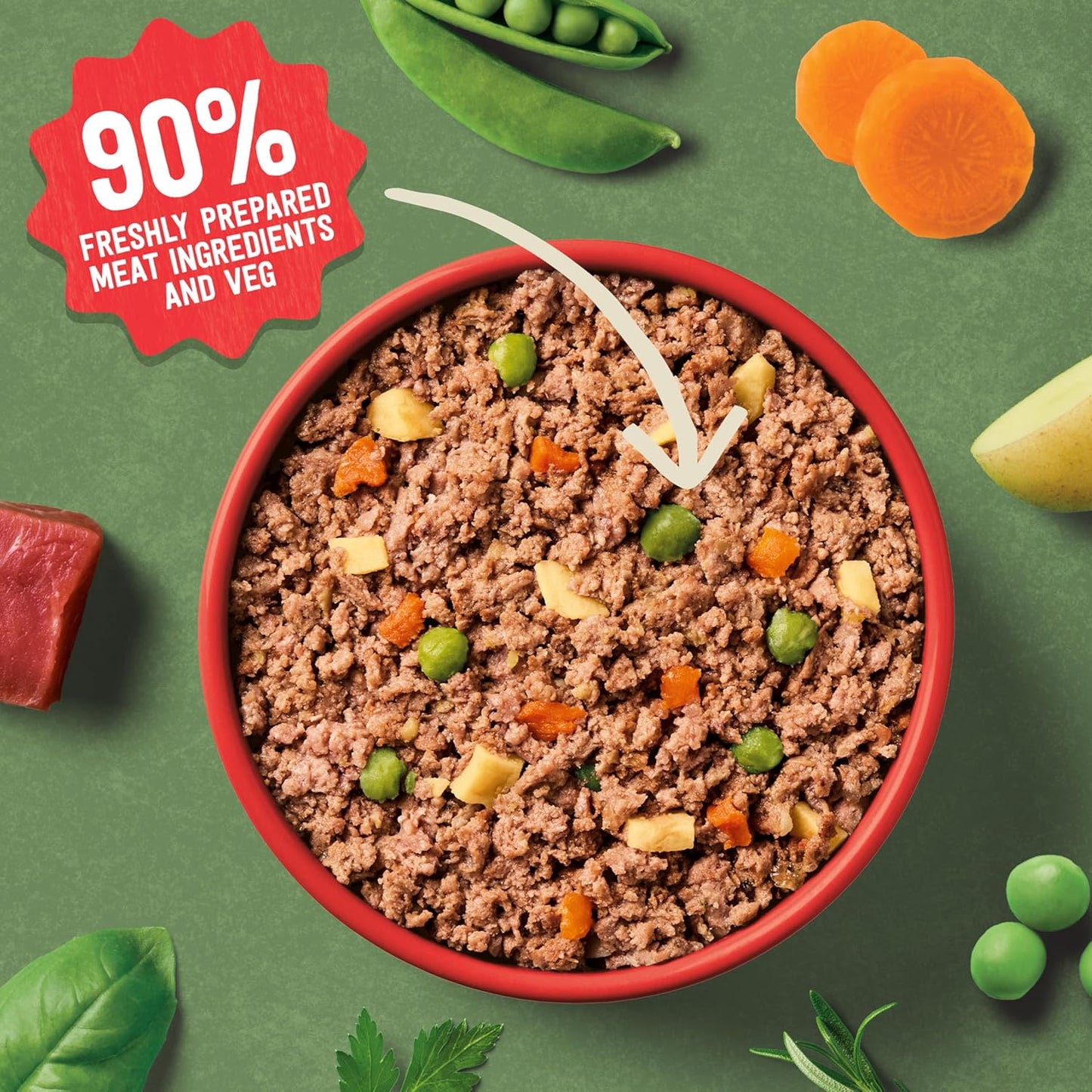 Harringtons Complete Wet Tray Grain Free Hypoallergenic Adult Dog Food Classics Bumper Pack 16x400g