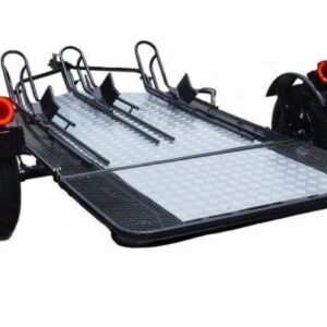 trinity motorcycle mt3 three rail trailer