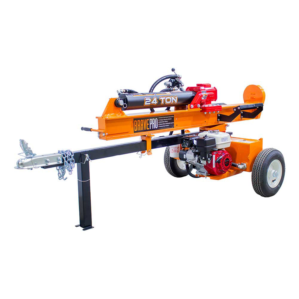 brave 24 ton horizontal / vertical log splitter commercial honda gx160 (vh1724gx) brave 24 ton horizontal / vertical log splitter commercial honda gx160 (vh1724gx)