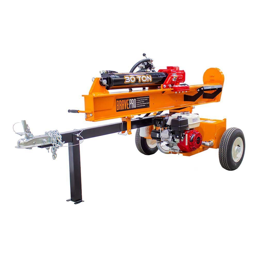 brave 30 ton horizontal / vertical log splitter honda gx200 (vh1730gx) brave 30 ton horizontal / vertical log splitter honda gx200 (vh1730gx)