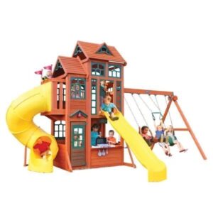 kidkraft canyon ridge swing set