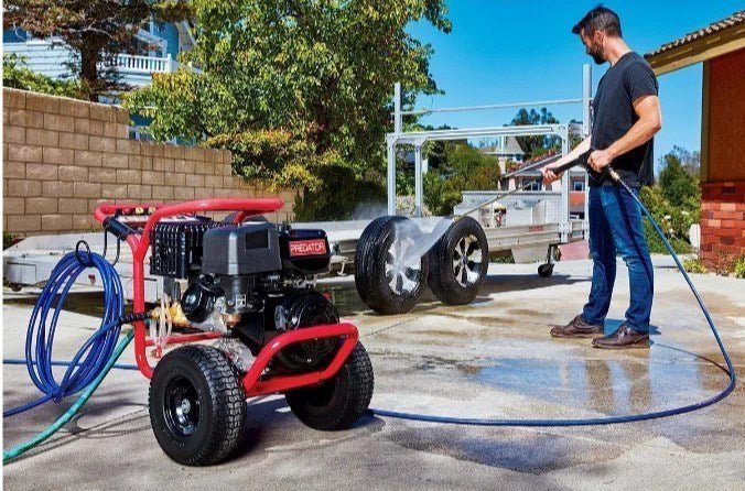 4400 psi, 4.2 gpm, 13 hp (420cc) commercial duty pressure washer epa