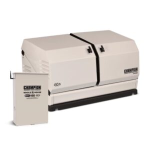 champion 14 kw axis home standby generator with 100 amp whole house switch (us)