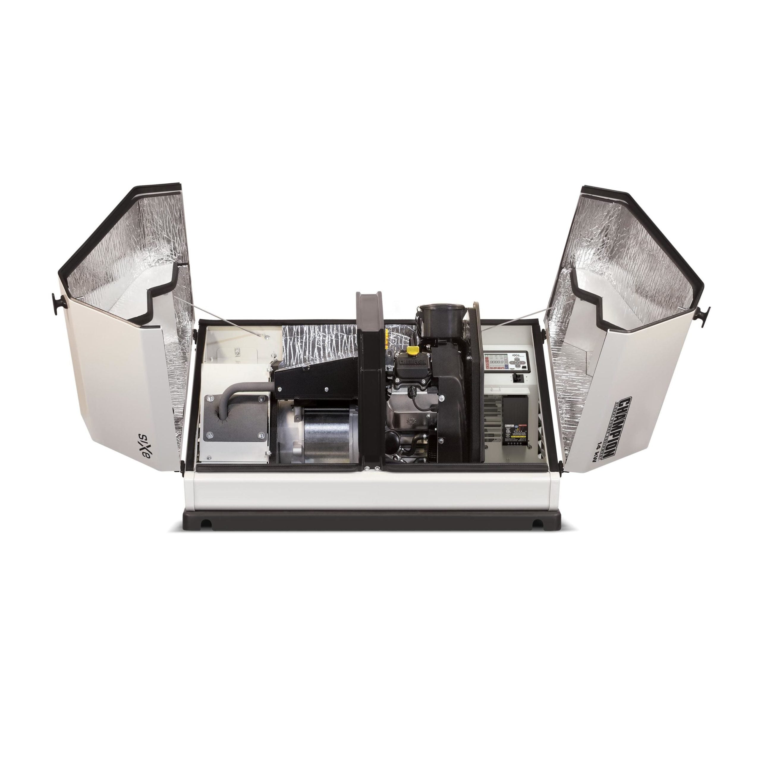 champion 14 kw axis home standby generator with 200 amp whole house switch (ca)
