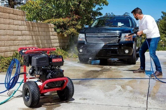 4400 psi, 4.2 gpm, 13 hp (420cc) commercial duty pressure washer epa