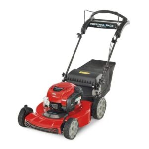 recycler 22 in briggs and stratton personal pace rear wheel drive gas self propelled lawn mower