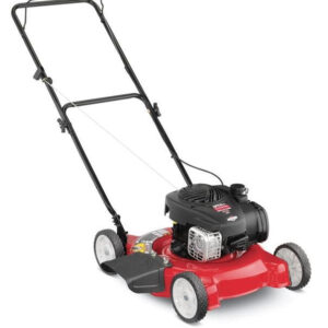 yard machines 125cc briggs & stratton 20″ push mower 11a 02bt729