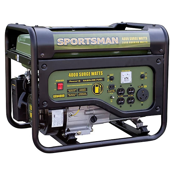 sportsman 4,000/3,500 watt gasoline powered portable generator sportsman 4,000/3,500 watt gasoline powered portable generator