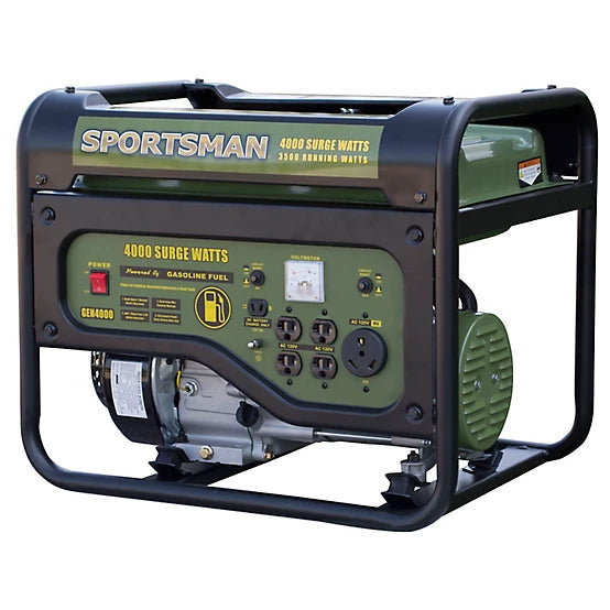 sportsman 4,000/3,500 watt gasoline powered portable generator sportsman 4,000/3,500 watt gasoline powered portable generator