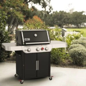 weber genesis e 325s propane gas grill black