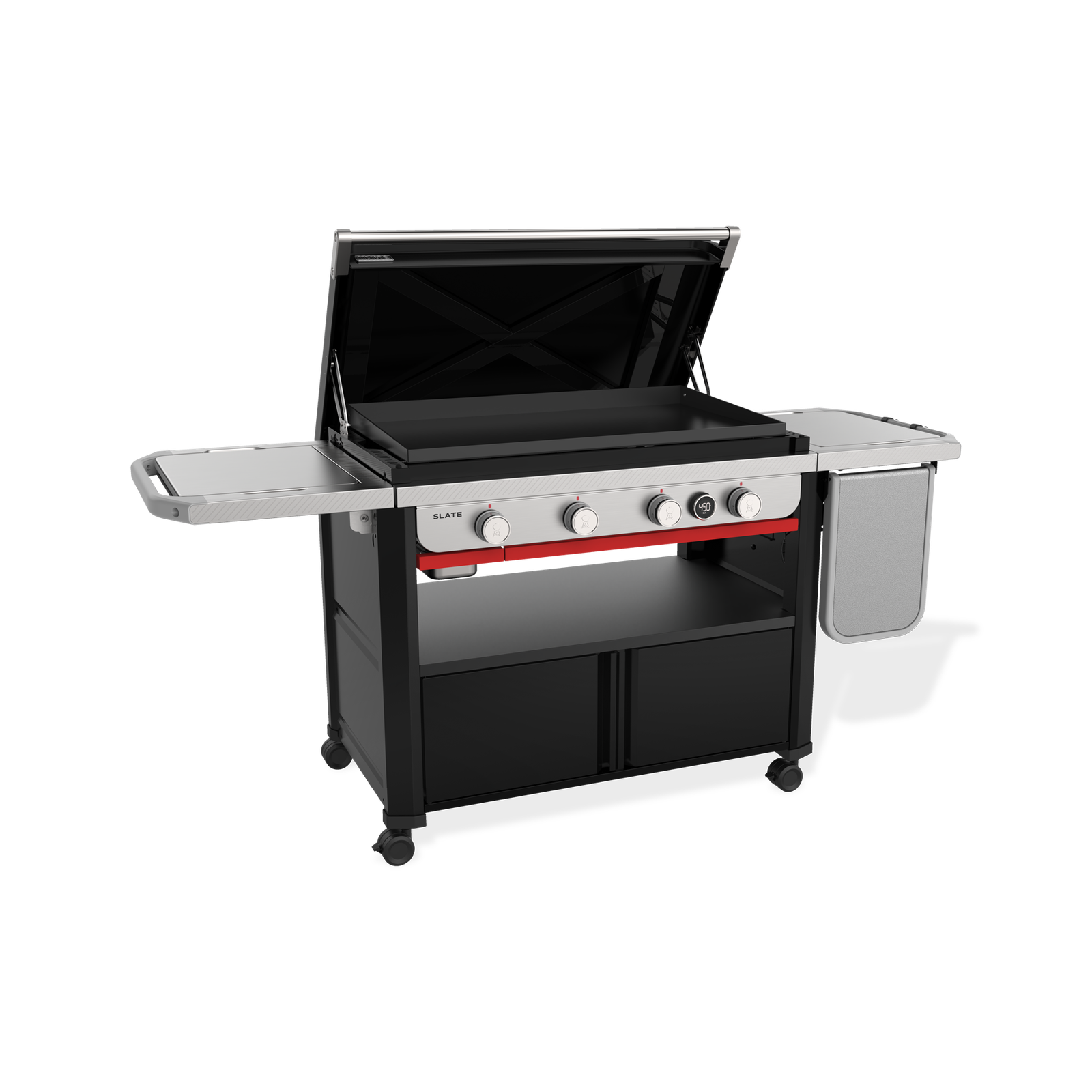 slate® 36″ rust resistant griddle with flip up side table (liquid propane) slate® 36″ rust resistant griddle with flip up side table (liquid propane)