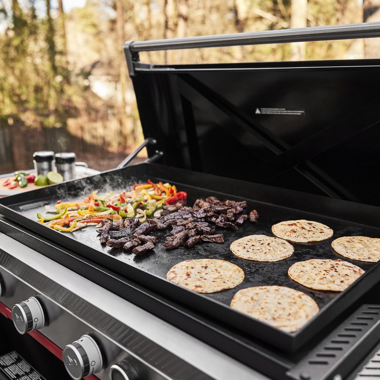 slate® 36″ rust resistant griddle with flip up side table (liquid propane) slate® 36″ rust resistant griddle with flip up side table (liquid propane)