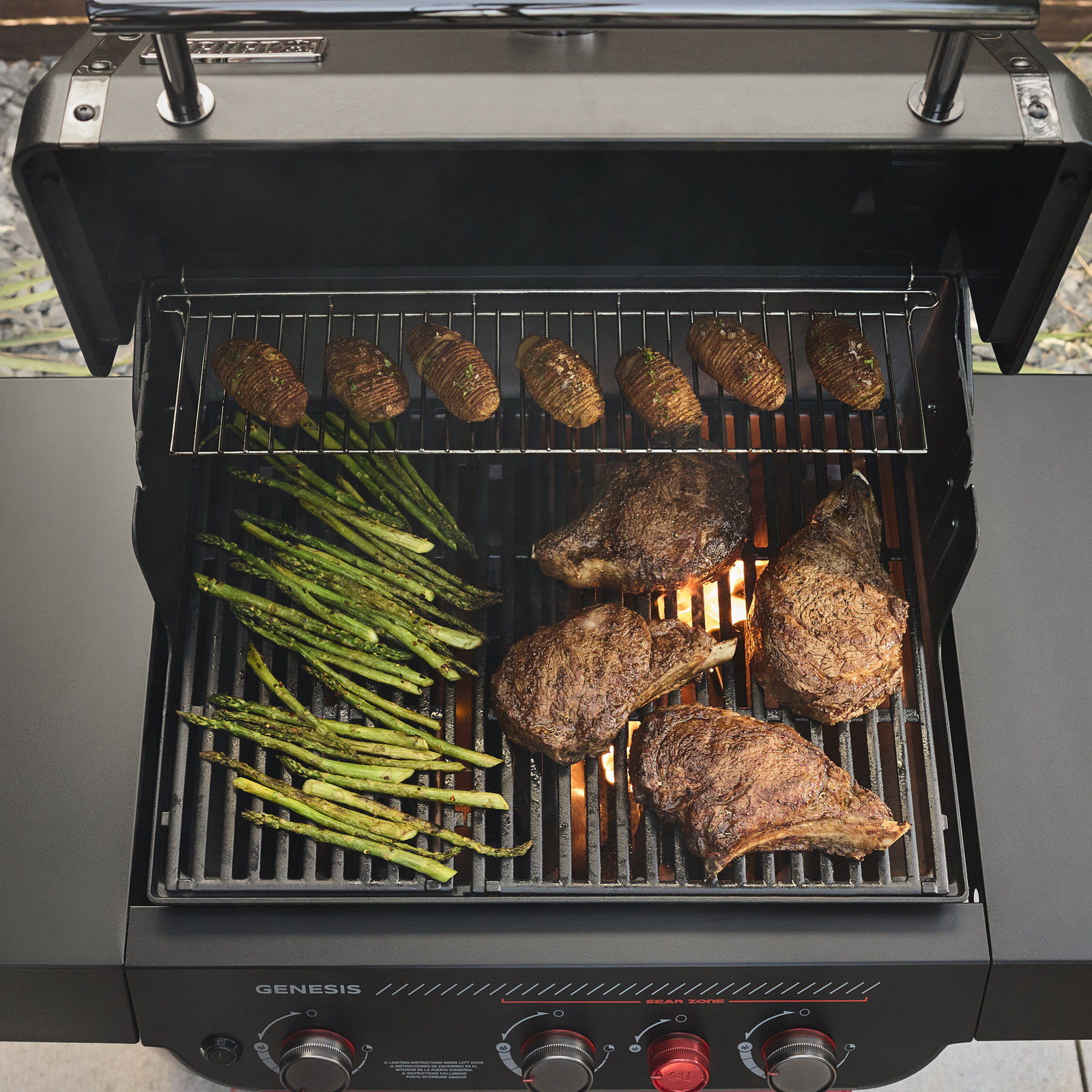 genesis® e 330 gas grill stealth® edition (natural gas) genesis® e 330 gas grill stealth® edition (natural gas)