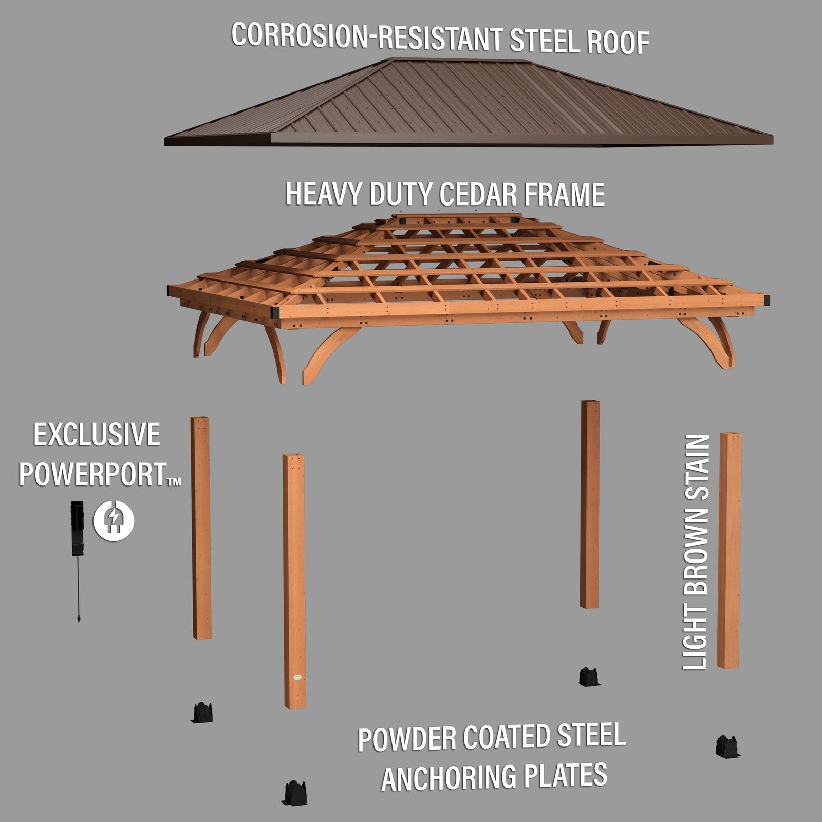 16×12 barrington gazebo 16×12 barrington gazebo