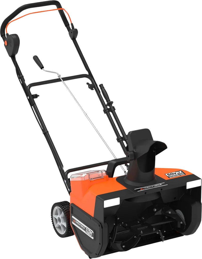 yard force yf60vrx single stage snow blower 22″ w/ lithium ion battery and fast charger 60v new yard force yf60vrx single stage snow blower 22″ w/ lithium ion battery and fast charger 60v new