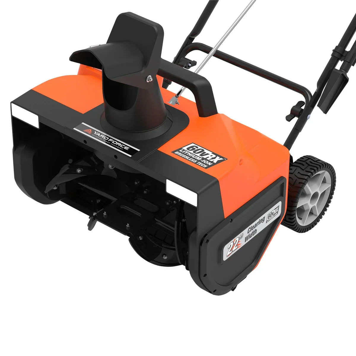 yard force yf60vrx single stage snow blower 22″ w/ lithium ion battery and fast charger 60v new yard force yf60vrx single stage snow blower 22″ w/ lithium ion battery and fast charger 60v new