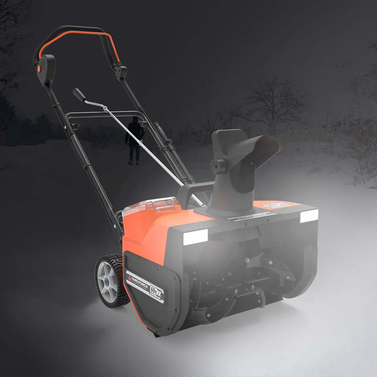 yard force yf60vrx single stage snow blower 22″ w/ lithium ion battery and fast charger 60v new yard force yf60vrx single stage snow blower 22″ w/ lithium ion battery and fast charger 60v new