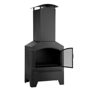 redstone outdoor wood burning fireplace