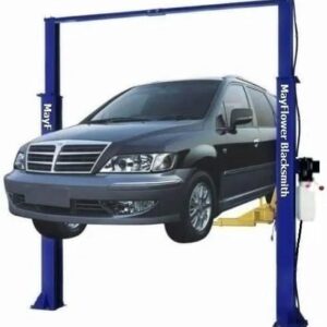 mayflower blacksmith heavy duty clear floor two post lift car lift cf 9000 lbs