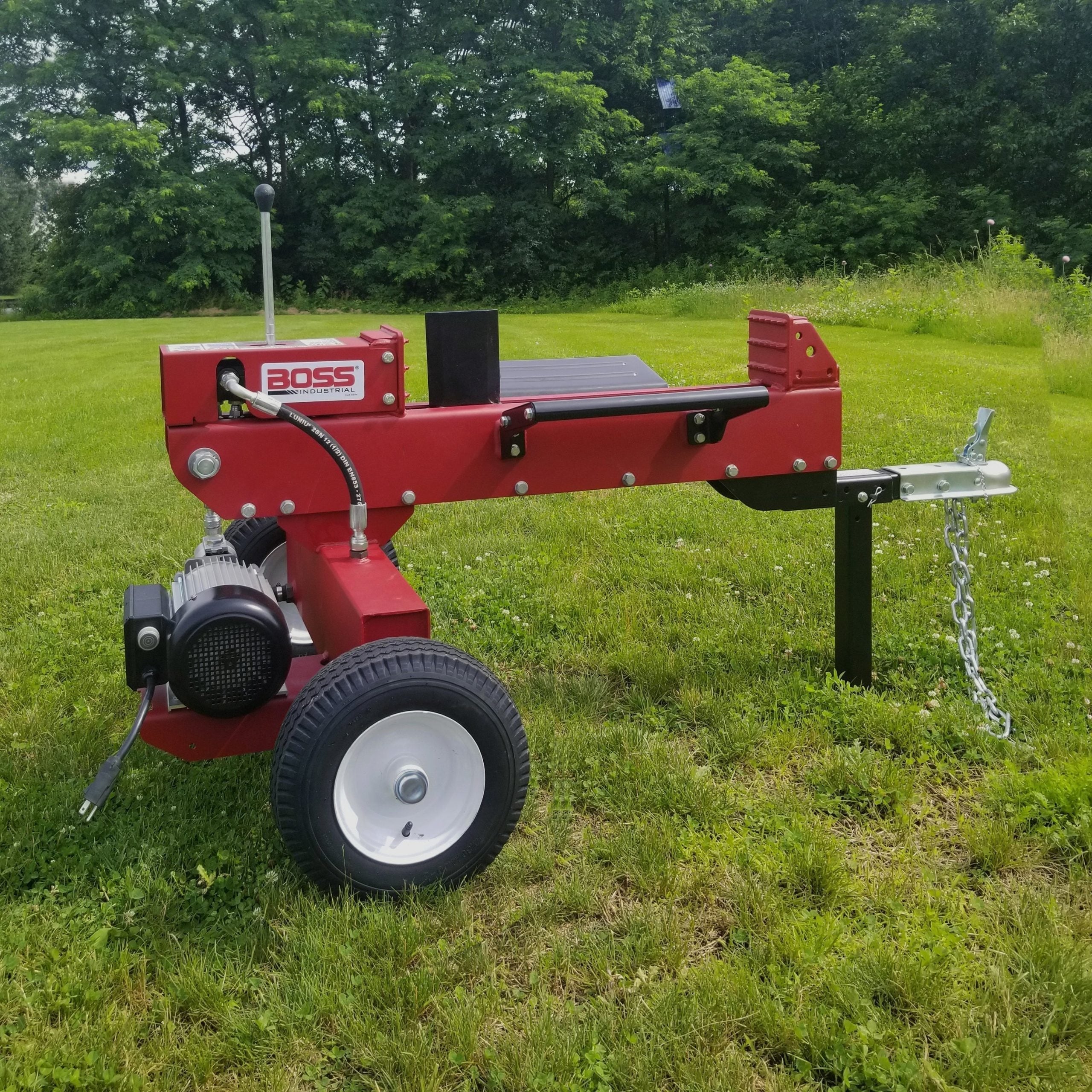 16 ton boss industrial dual action electric log splitter (ed16t21) 16 ton boss industrial dual action electric log splitter (ed16t21)