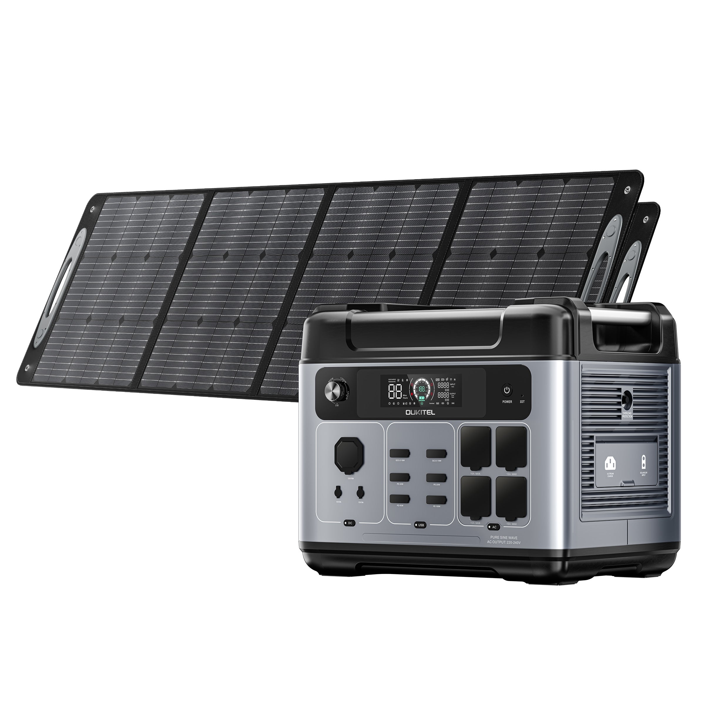 oukitel p2001 plus+2*200w solar generator 20240709-182934