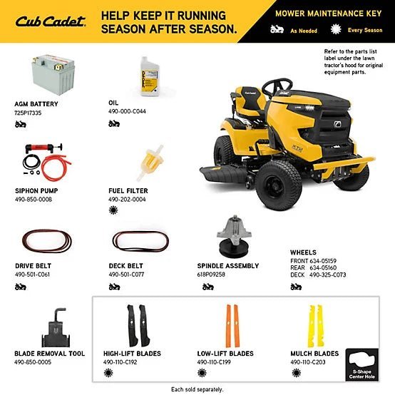 cub cadet 46 in. 22 hp gas powered enduro series riding lawn mower, kohler engine cub cadet 46 in. 22 hp gas powered enduro series riding lawn mower, kohler engine