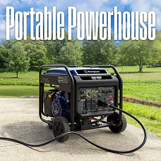 westinghouse 10,000/7,600 watt gasoline powered portable inverter generator, remote start with co sensor westinghouse 10,000/7,600 watt gasoline powered portable inverter generator, remote start with co sensor
