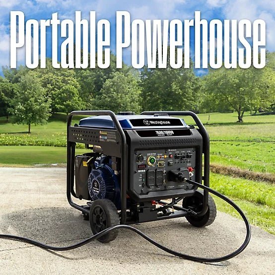 westinghouse 10,000/7,600 watt gasoline powered portable inverter generator, remote start with co sensor westinghouse 10,000/7,600 watt gasoline powered portable inverter generator, remote start with co sensor