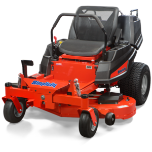 simplicity courier 23hp 724cc briggs 48″ fab z turn suspension mower w/ cargo bed #2691659