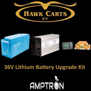 36v lithium battery 50ah upgrade kit