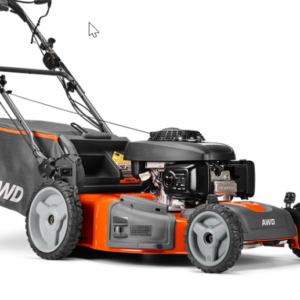 husqvarna hu800awdx/bbc 22 inch self propelled lawn mower, 190cc honda engine, all wheel drive with blade brake clutch