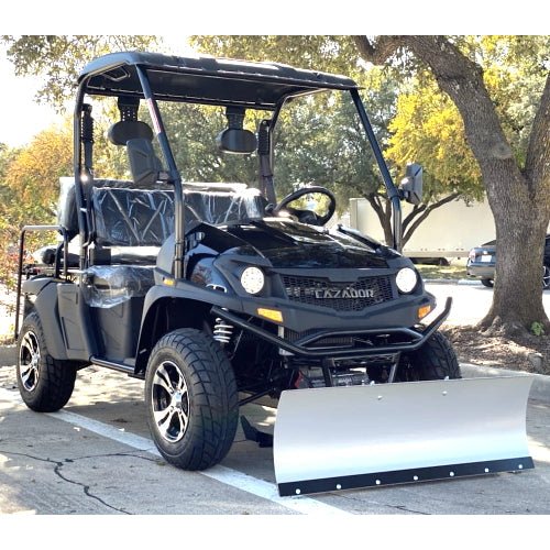 400cc gvx gas golf cart utv 4×4 with snow plow & rear flip seat – all wheel drive atv cdu