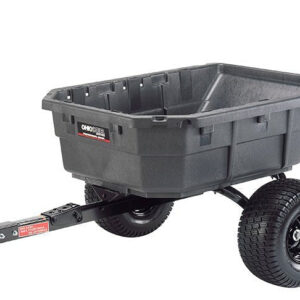ohio steel atv carts 12.5 cu. ft. poly atv cart, 1250 lb. capacity w/ swivel dump #4048ps atv