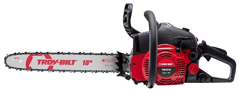 troy bilt tb4218 42cc 2 cycle 18″ bar chainsaw #41ay4218766